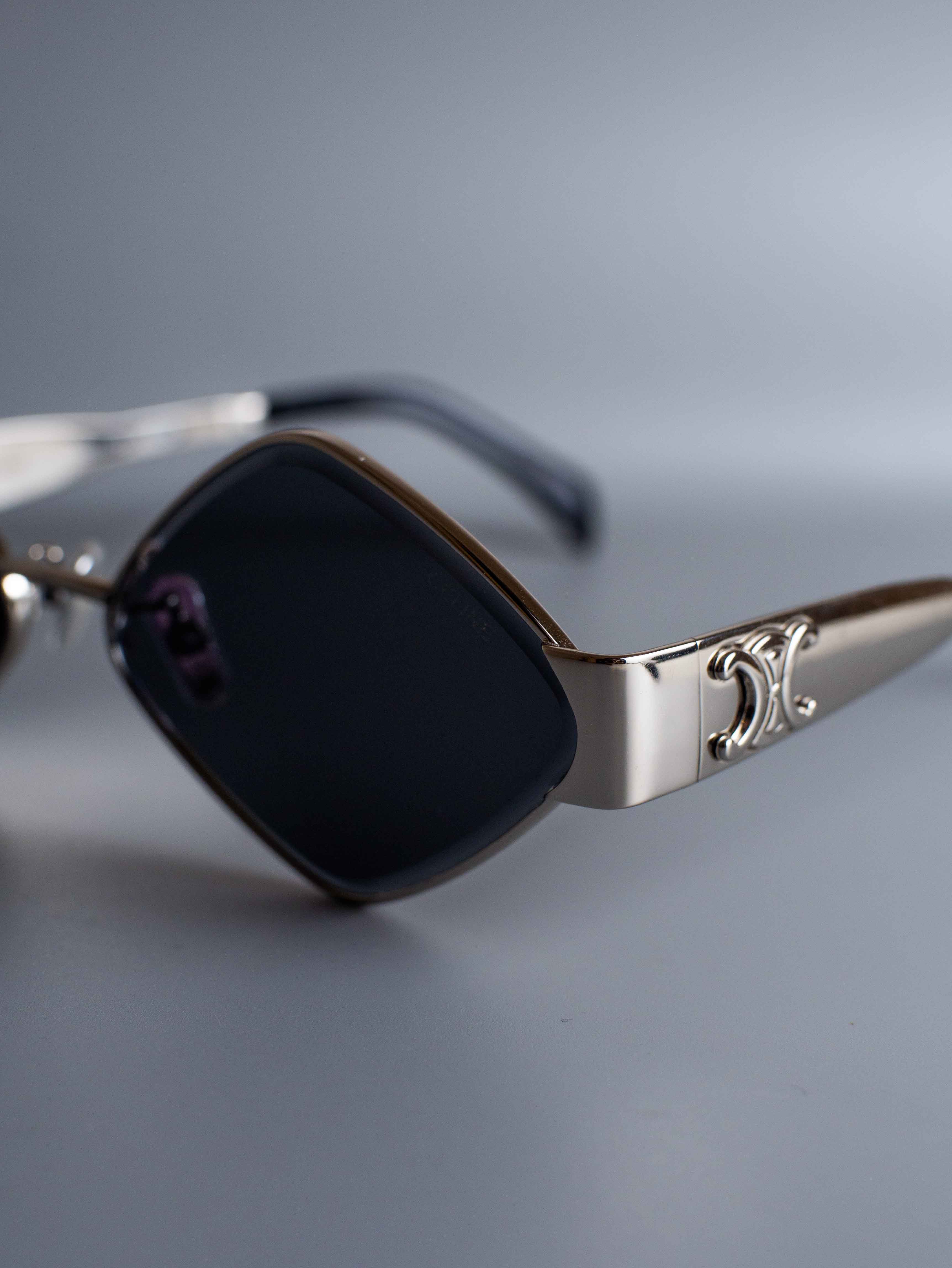 CELINE TRIOMPHE ROMBO PLATA