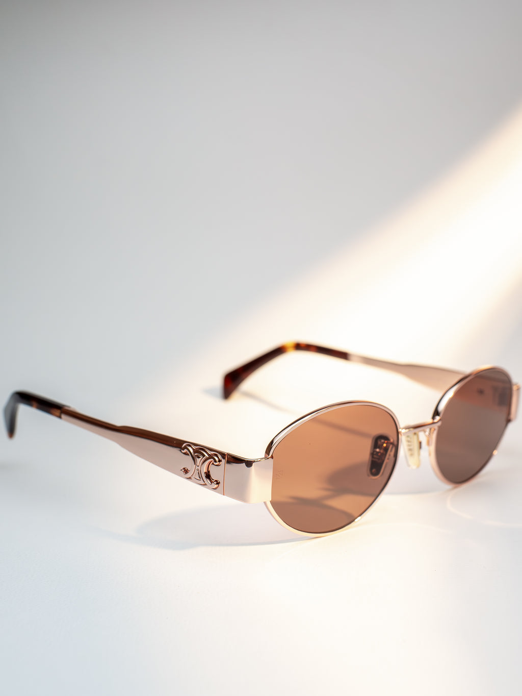 CELINE BROWN TRIOMPHE METAL 01